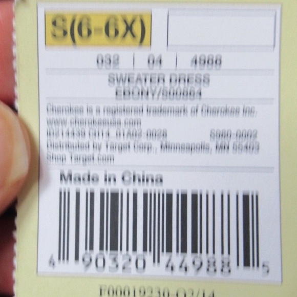 Relisted 6 - 6X sweater dress black w/ shimmer  girls small - Picture 11 of 11